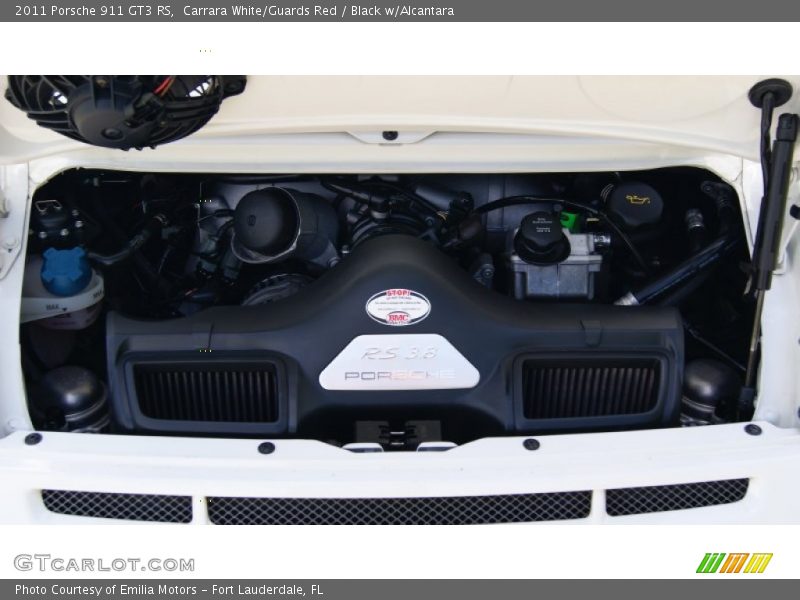  2011 911 GT3 RS Engine - 3.8 Liter GT3 DOHC 24-Valve VarioCam Flat 6 Cylinder
