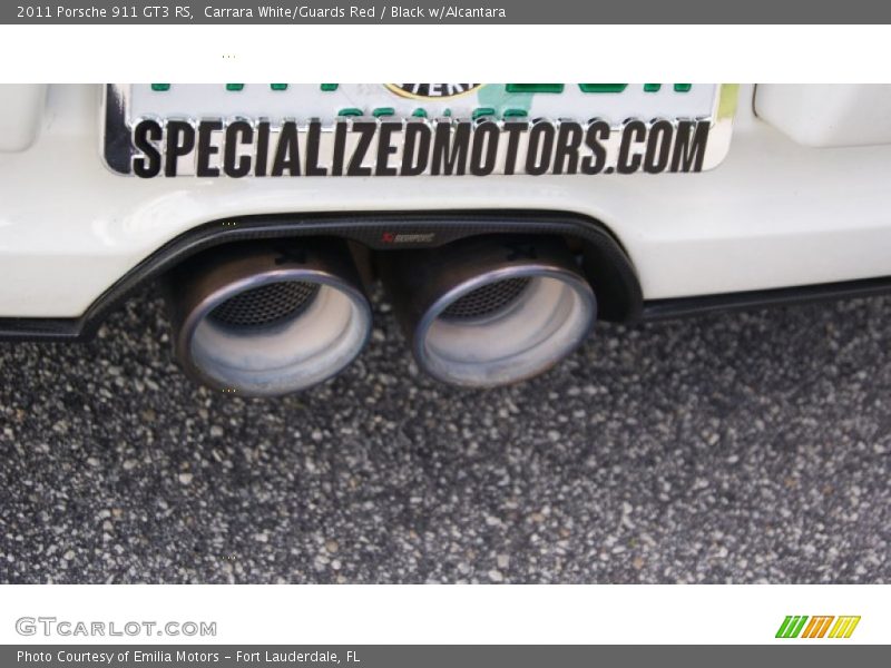 Carrara White/Guards Red / Black w/Alcantara 2011 Porsche 911 GT3 RS