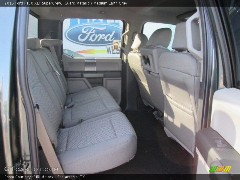 Guard Metallic / Medium Earth Gray 2015 Ford F150 XLT SuperCrew