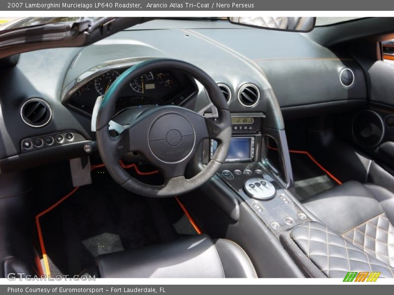 Nero Perseus Interior - 2007 Murcielago LP640 Roadster 