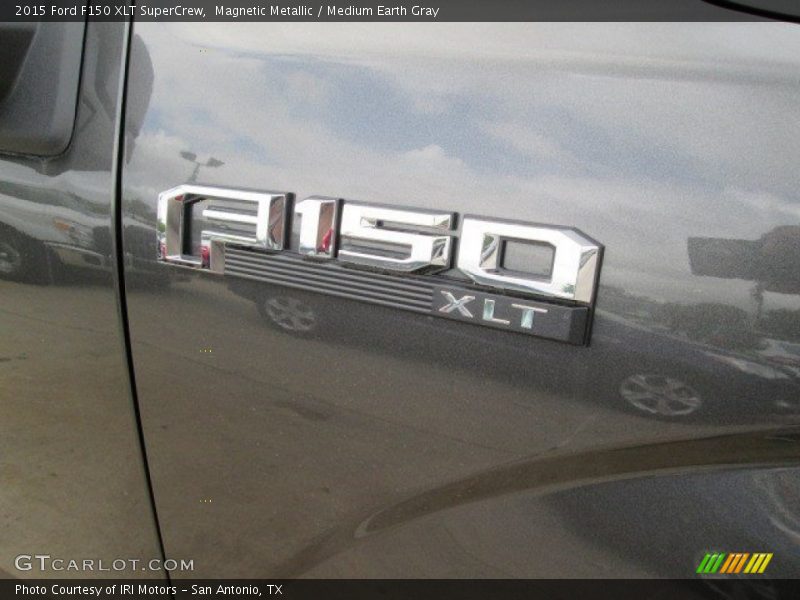 Magnetic Metallic / Medium Earth Gray 2015 Ford F150 XLT SuperCrew