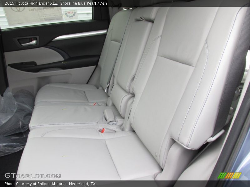 Shoreline Blue Pearl / Ash 2015 Toyota Highlander XLE