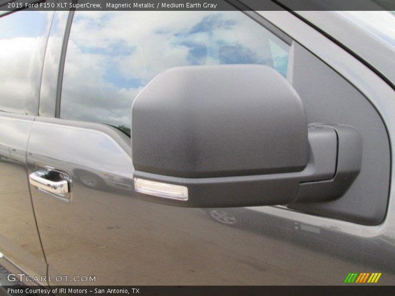 Magnetic Metallic / Medium Earth Gray 2015 Ford F150 XLT SuperCrew