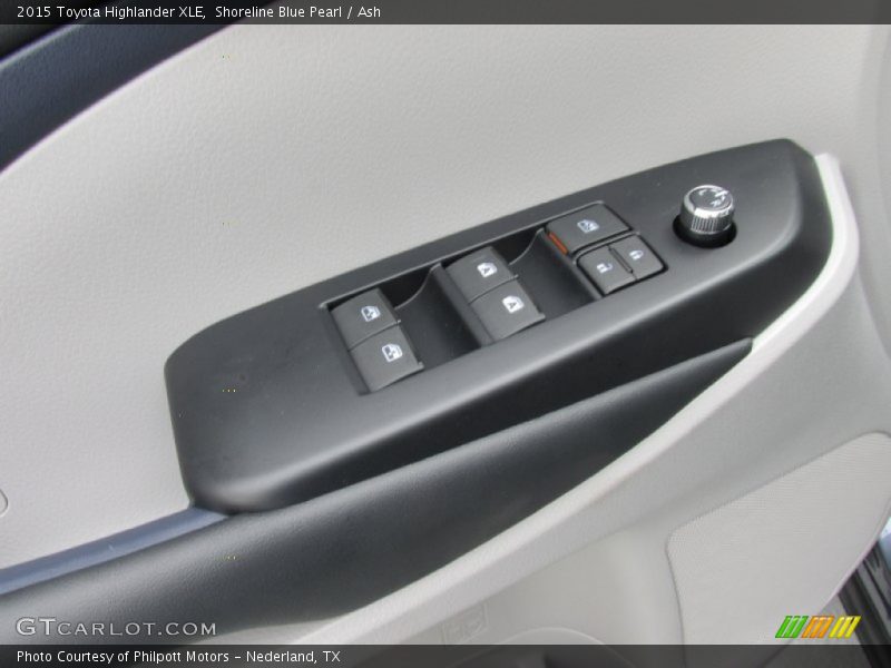 Shoreline Blue Pearl / Ash 2015 Toyota Highlander XLE