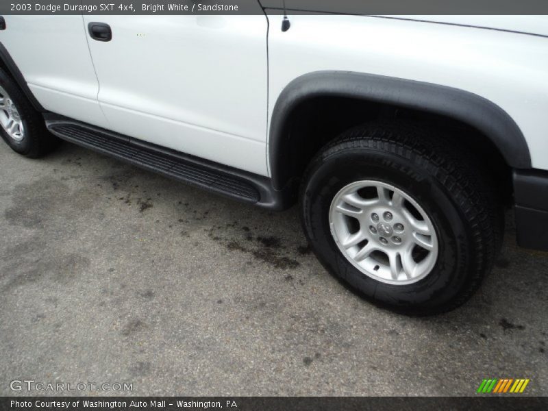 Bright White / Sandstone 2003 Dodge Durango SXT 4x4