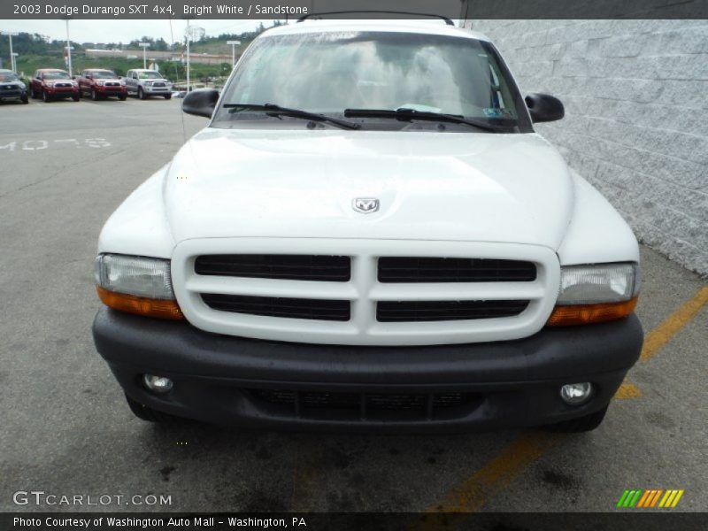 Bright White / Sandstone 2003 Dodge Durango SXT 4x4