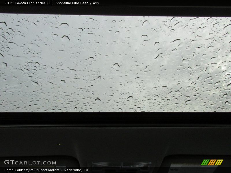 Shoreline Blue Pearl / Ash 2015 Toyota Highlander XLE