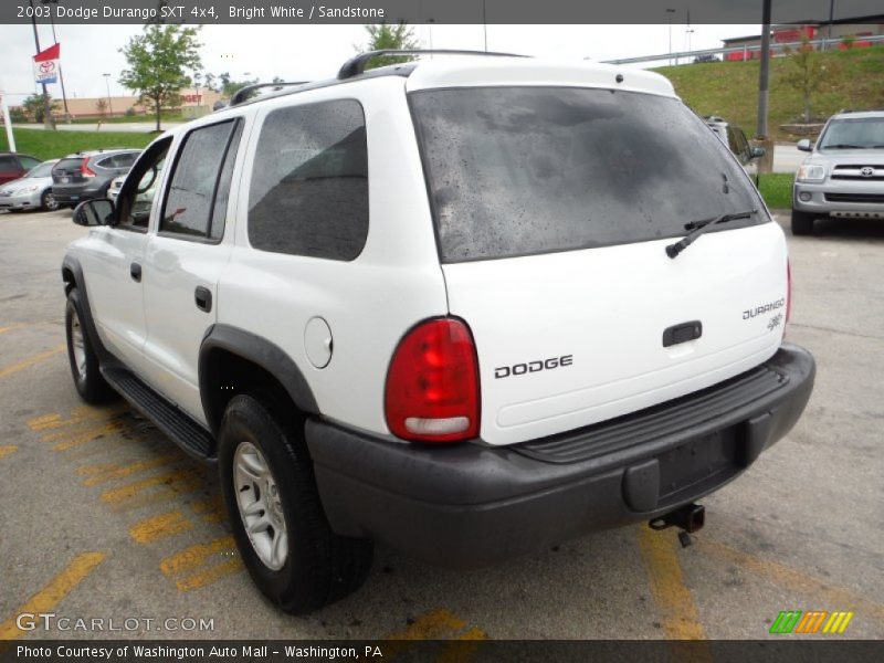 Bright White / Sandstone 2003 Dodge Durango SXT 4x4