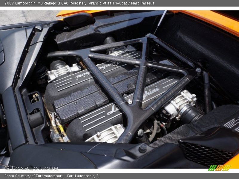  2007 Murcielago LP640 Roadster Engine - 6.5 Liter DOHC 48-Valve VVT V12