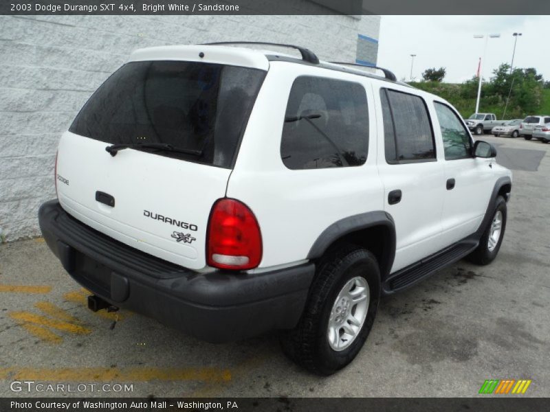 Bright White / Sandstone 2003 Dodge Durango SXT 4x4