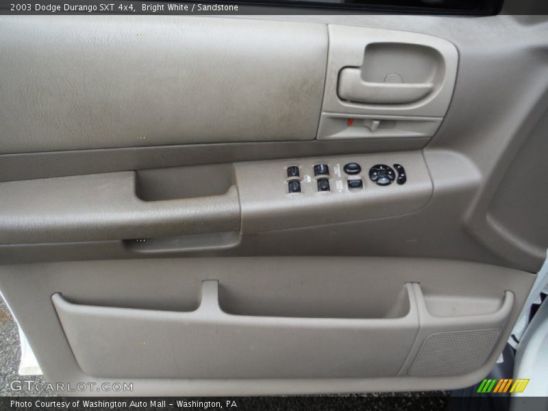 Bright White / Sandstone 2003 Dodge Durango SXT 4x4