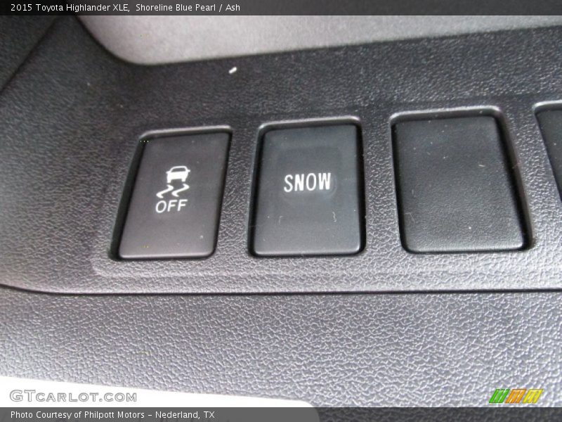 Shoreline Blue Pearl / Ash 2015 Toyota Highlander XLE