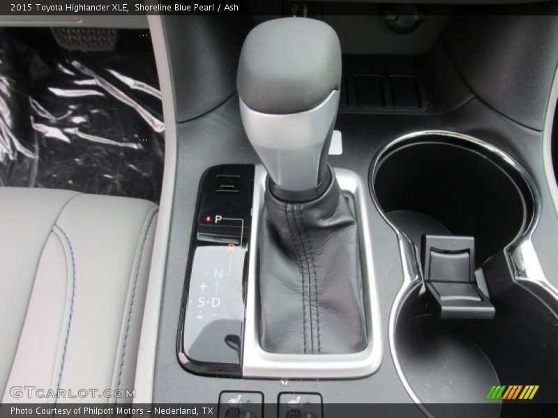 Shoreline Blue Pearl / Ash 2015 Toyota Highlander XLE