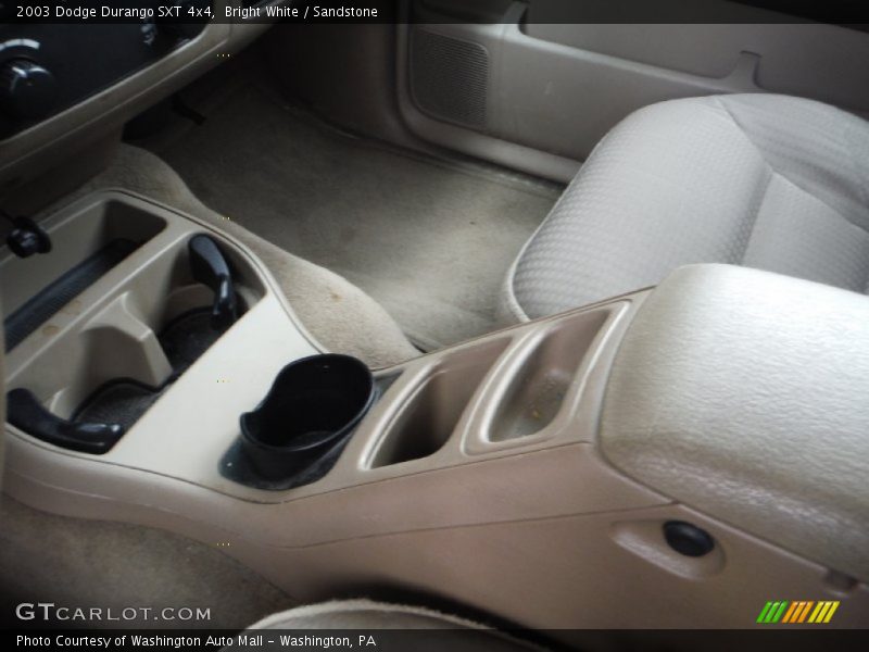 Bright White / Sandstone 2003 Dodge Durango SXT 4x4