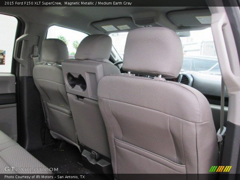 Magnetic Metallic / Medium Earth Gray 2015 Ford F150 XLT SuperCrew