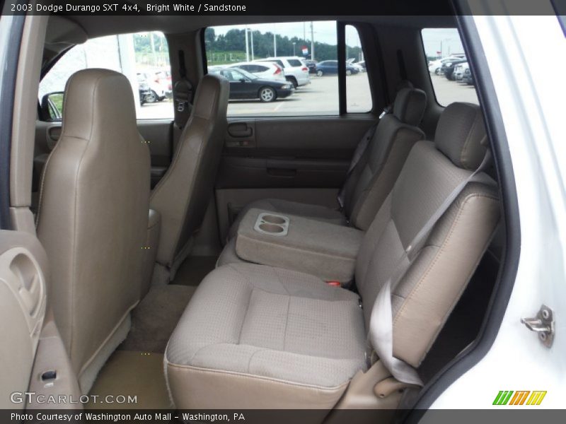Bright White / Sandstone 2003 Dodge Durango SXT 4x4
