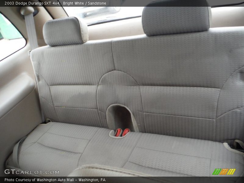 Bright White / Sandstone 2003 Dodge Durango SXT 4x4