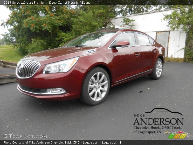 Deep Garnet Metallic / Ebony 2015 Buick LaCrosse Premium