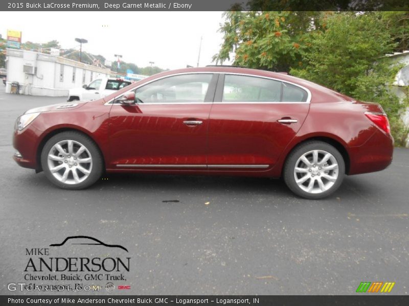 Deep Garnet Metallic / Ebony 2015 Buick LaCrosse Premium