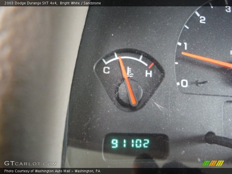 Bright White / Sandstone 2003 Dodge Durango SXT 4x4