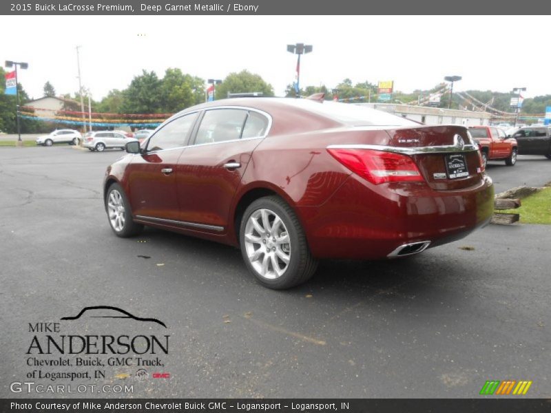 Deep Garnet Metallic / Ebony 2015 Buick LaCrosse Premium
