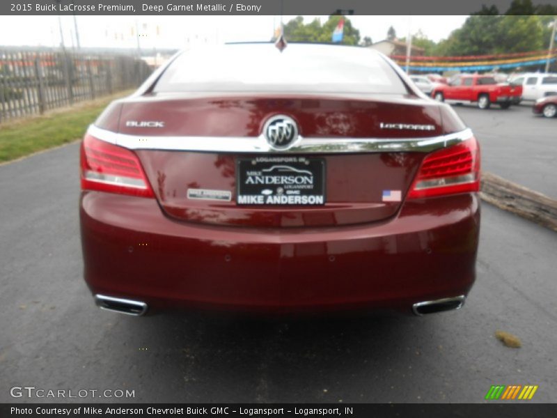 Deep Garnet Metallic / Ebony 2015 Buick LaCrosse Premium
