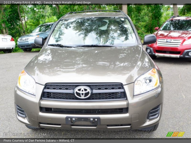 Sandy Beach Metallic / Sand Beige 2012 Toyota RAV4 I4 4WD