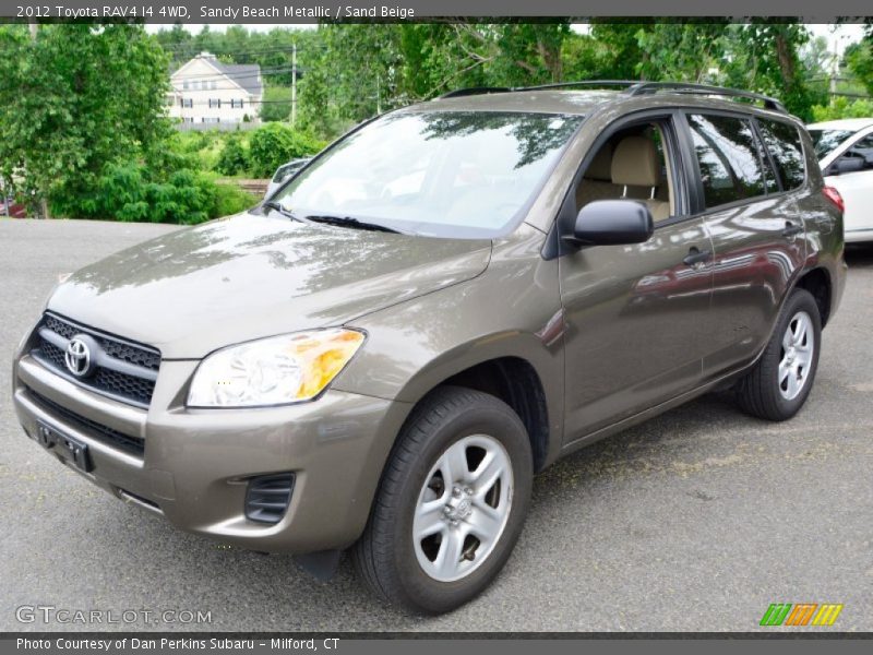 Sandy Beach Metallic / Sand Beige 2012 Toyota RAV4 I4 4WD