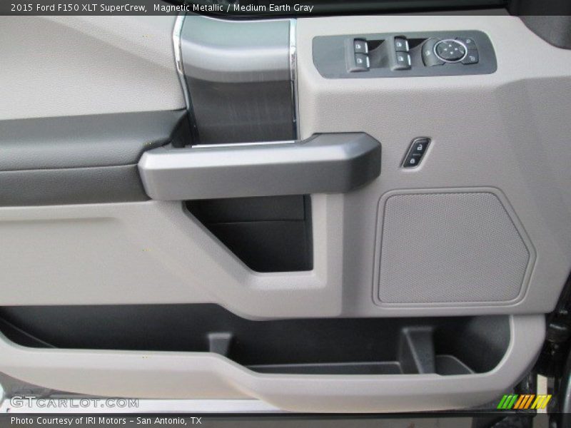 Magnetic Metallic / Medium Earth Gray 2015 Ford F150 XLT SuperCrew