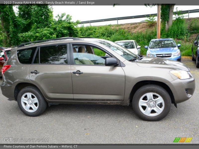 Sandy Beach Metallic / Sand Beige 2012 Toyota RAV4 I4 4WD