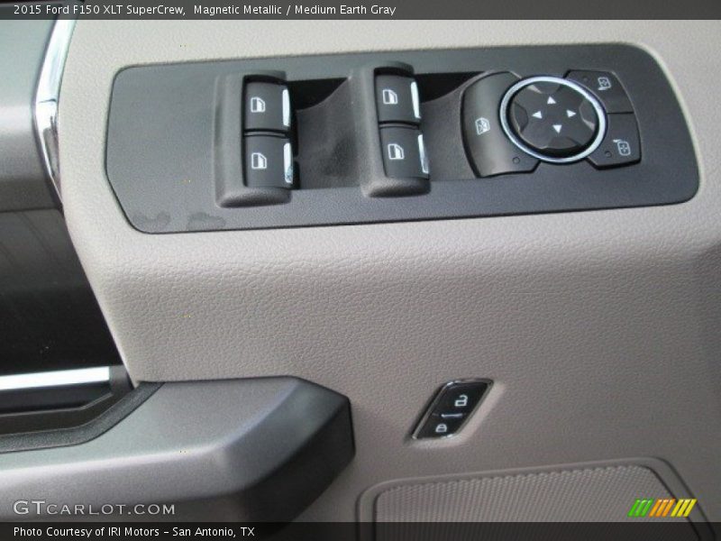 Magnetic Metallic / Medium Earth Gray 2015 Ford F150 XLT SuperCrew
