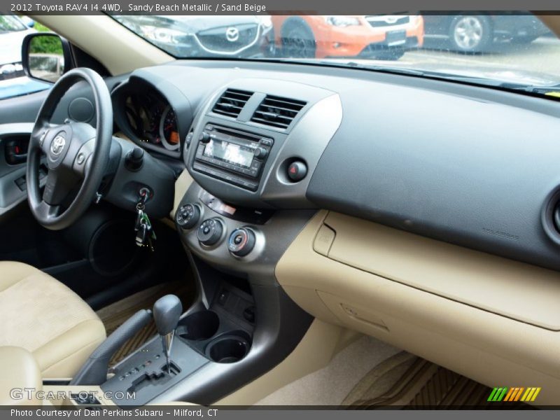 Sandy Beach Metallic / Sand Beige 2012 Toyota RAV4 I4 4WD