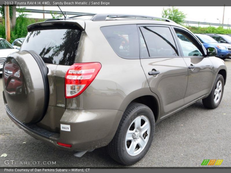 Sandy Beach Metallic / Sand Beige 2012 Toyota RAV4 I4 4WD