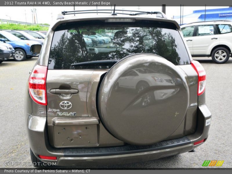 Sandy Beach Metallic / Sand Beige 2012 Toyota RAV4 I4 4WD