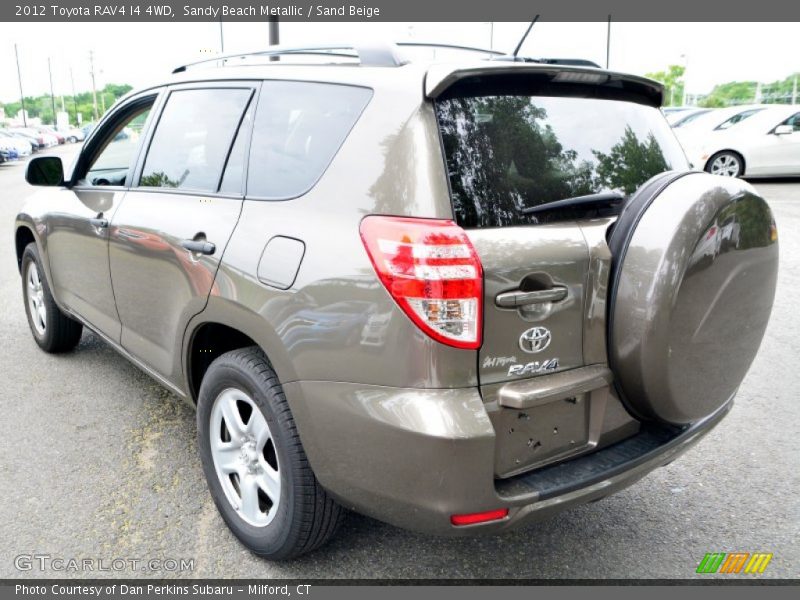 Sandy Beach Metallic / Sand Beige 2012 Toyota RAV4 I4 4WD