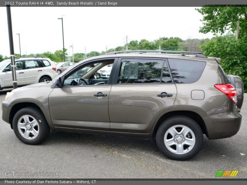 Sandy Beach Metallic / Sand Beige 2012 Toyota RAV4 I4 4WD