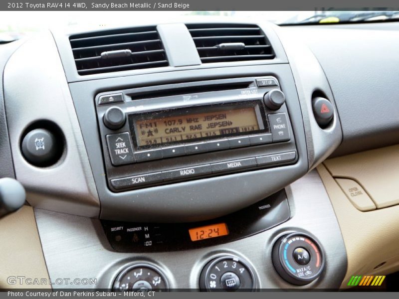 Sandy Beach Metallic / Sand Beige 2012 Toyota RAV4 I4 4WD