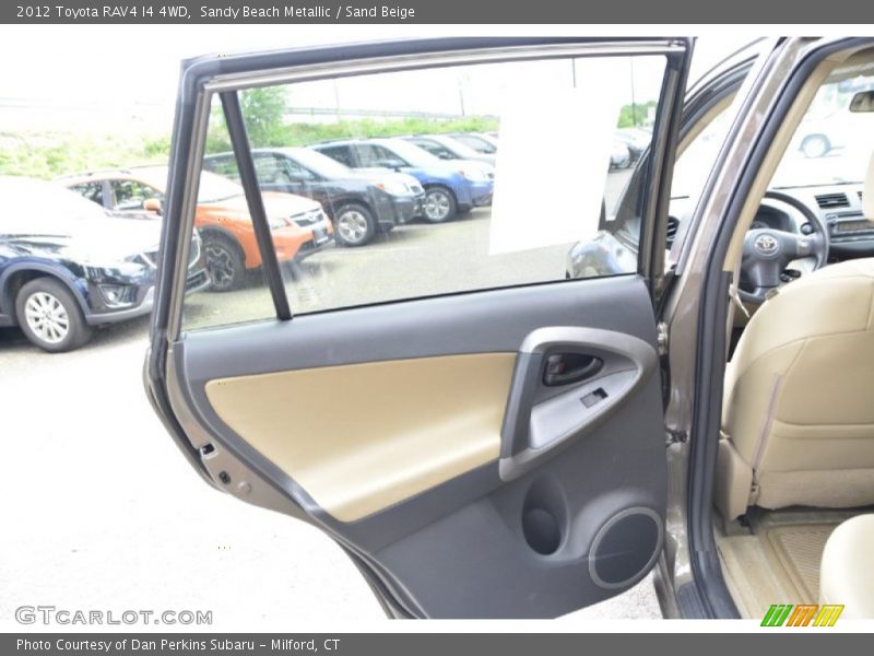 Sandy Beach Metallic / Sand Beige 2012 Toyota RAV4 I4 4WD