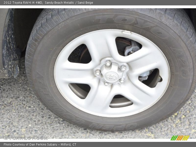 Sandy Beach Metallic / Sand Beige 2012 Toyota RAV4 I4 4WD
