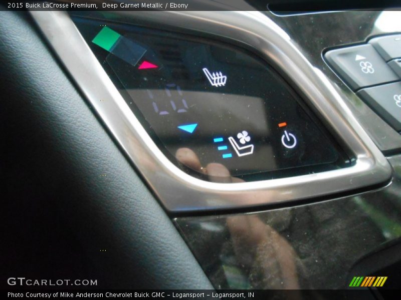 Deep Garnet Metallic / Ebony 2015 Buick LaCrosse Premium