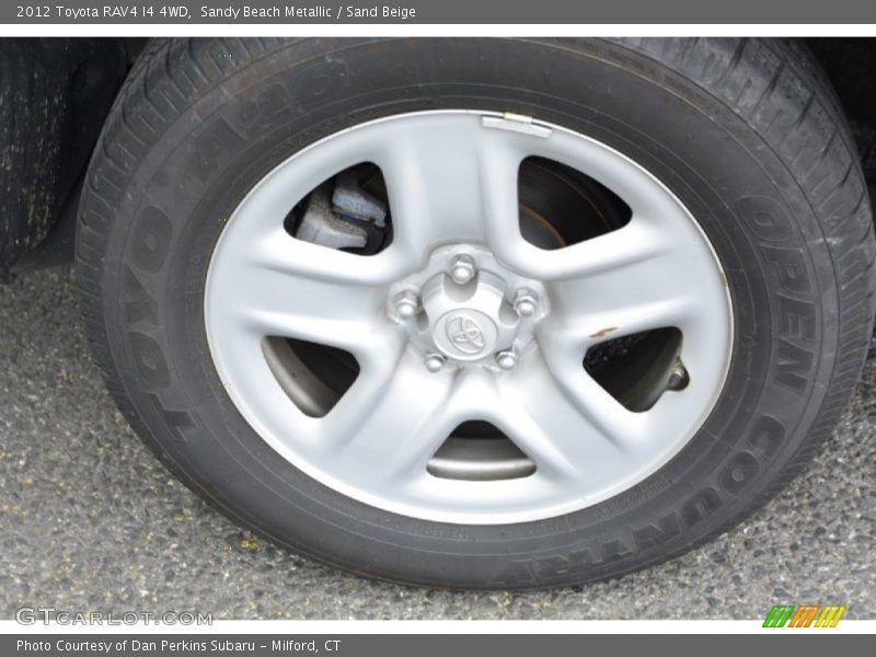 Sandy Beach Metallic / Sand Beige 2012 Toyota RAV4 I4 4WD