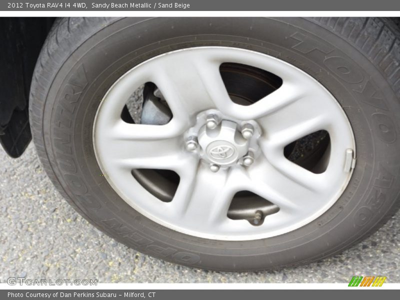 Sandy Beach Metallic / Sand Beige 2012 Toyota RAV4 I4 4WD