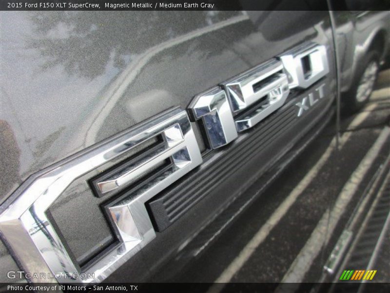 Magnetic Metallic / Medium Earth Gray 2015 Ford F150 XLT SuperCrew