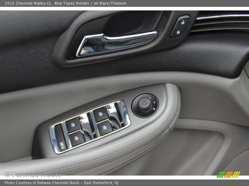 Blue Topaz Metallic / Jet Black/Titanium 2013 Chevrolet Malibu LS