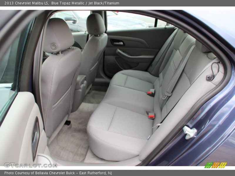 Blue Topaz Metallic / Jet Black/Titanium 2013 Chevrolet Malibu LS