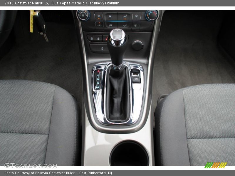 Blue Topaz Metallic / Jet Black/Titanium 2013 Chevrolet Malibu LS