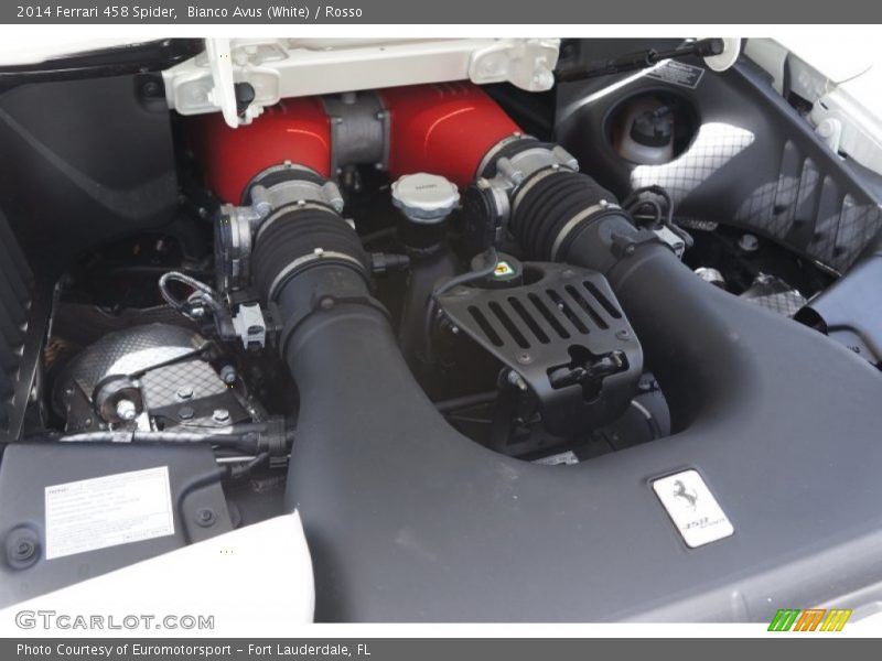  2014 458 Spider Engine - 4.5 Liter DI DOHC 32-Valve V8