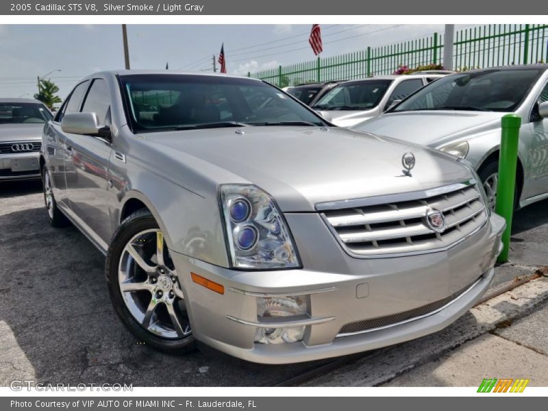 Silver Smoke / Light Gray 2005 Cadillac STS V8