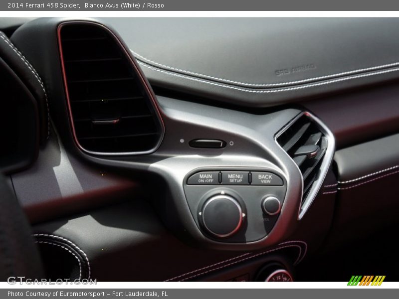 Controls of 2014 458 Spider