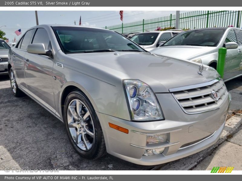 Silver Smoke / Light Gray 2005 Cadillac STS V8